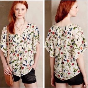 $15 SALE!🔥 Anthropologie Maeve Floral Blouse